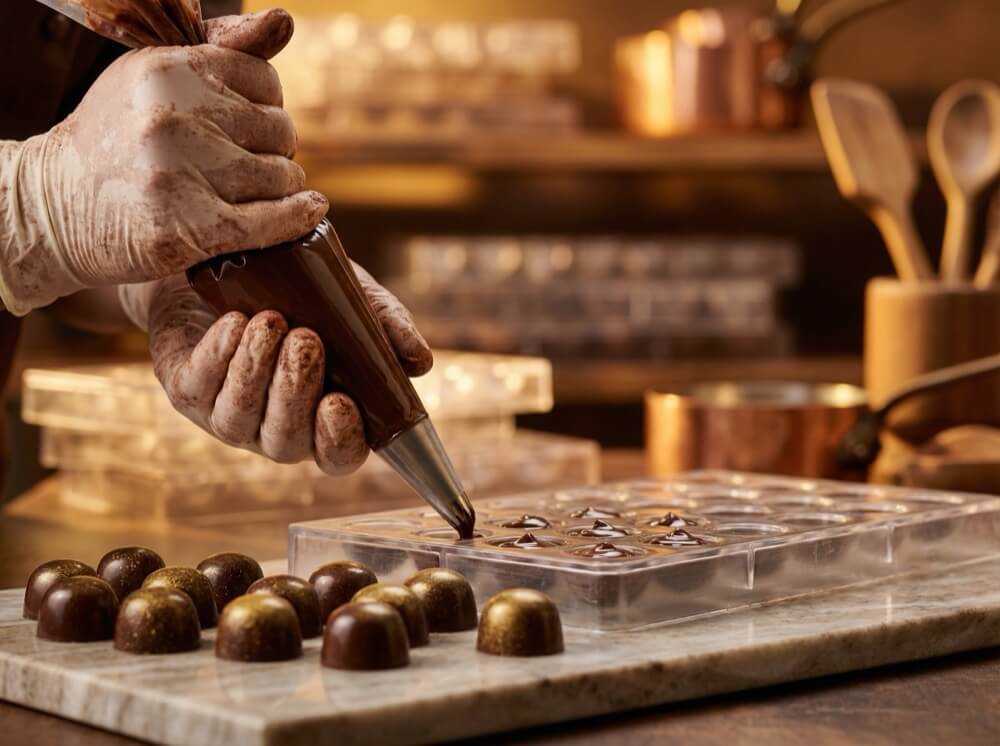 Pralinen selber machen: Profi-Tipps zur Kuvertüre-Verarbeitung